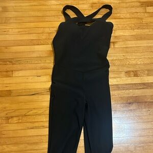 Fitness Black Jumpsuit